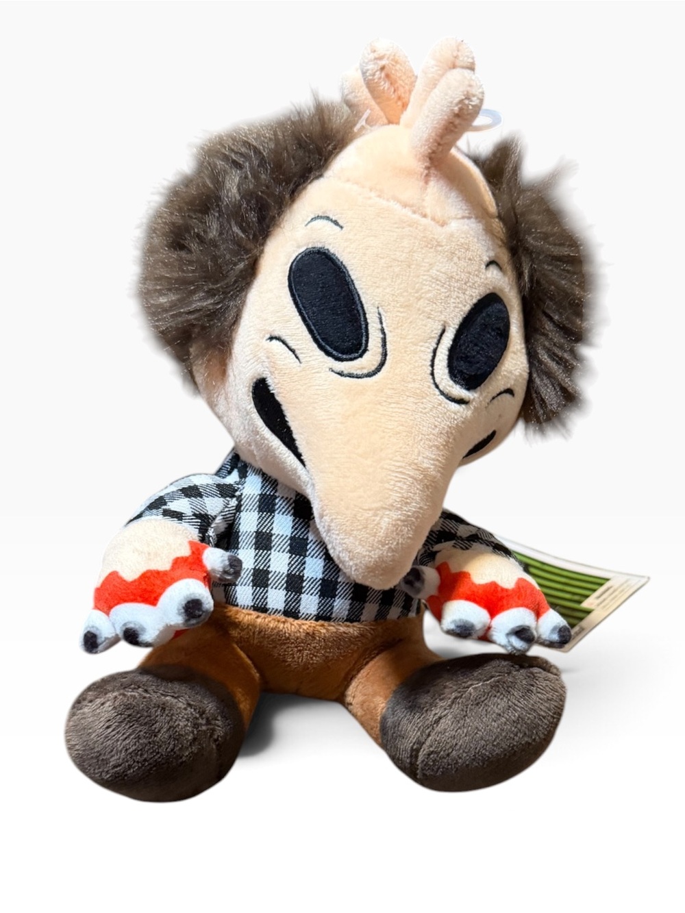 Beetlejuice Scary Adam 7 1/2 inch Phunny Plush Toy Kidrobot NWT Halloween